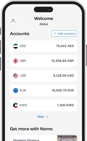Multi-currency accounts